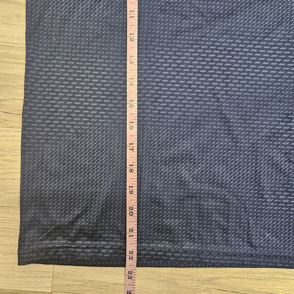 UNDER ARMOUR Boys Blue Neon Yellow Activewear Heat Gear Shirt Large - Picture 4 of 6